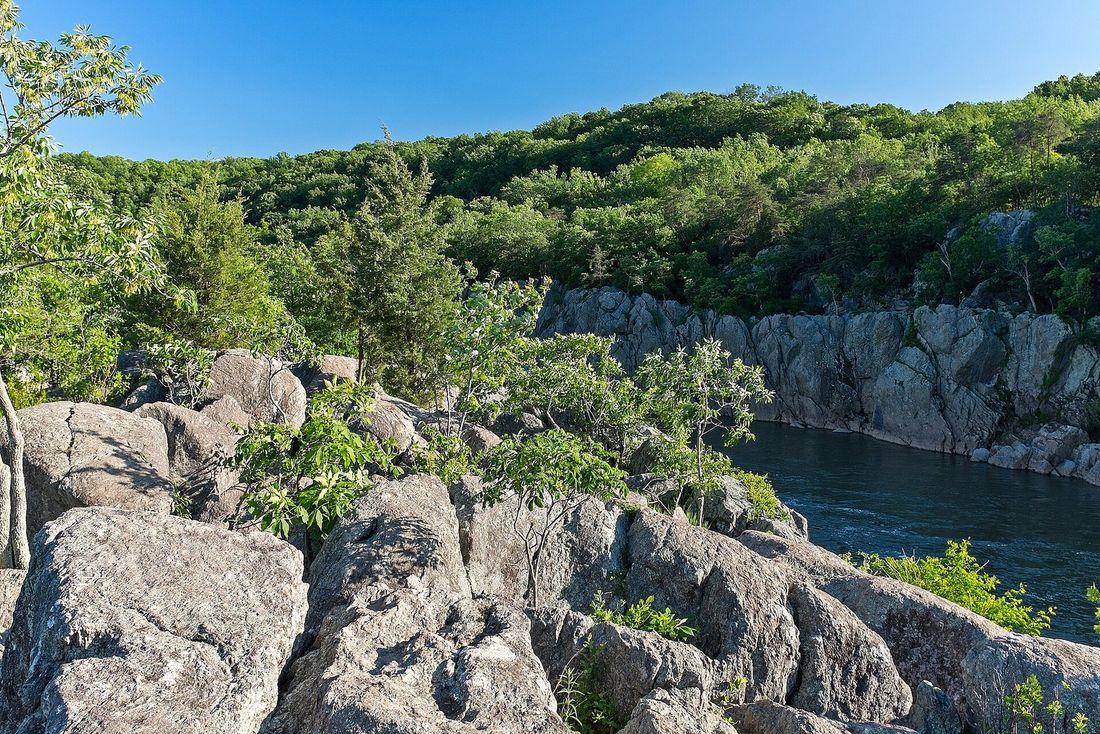 Mather Gorge on the Potomac, seen from the Billy Goat Trail